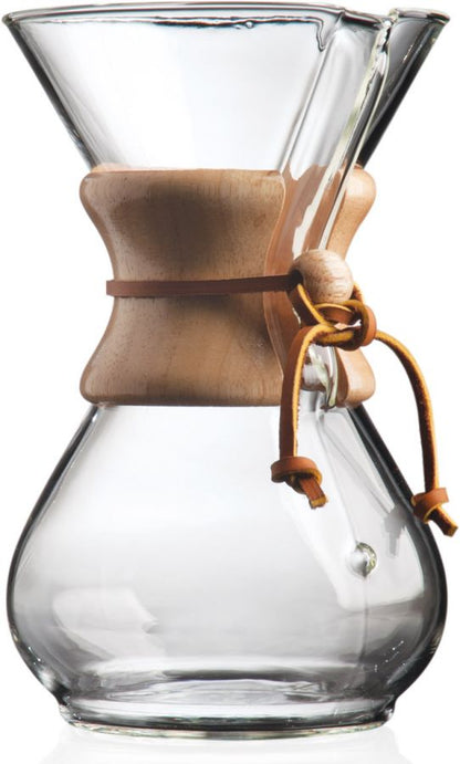 Cafetière Chemex en verre 6 tasses